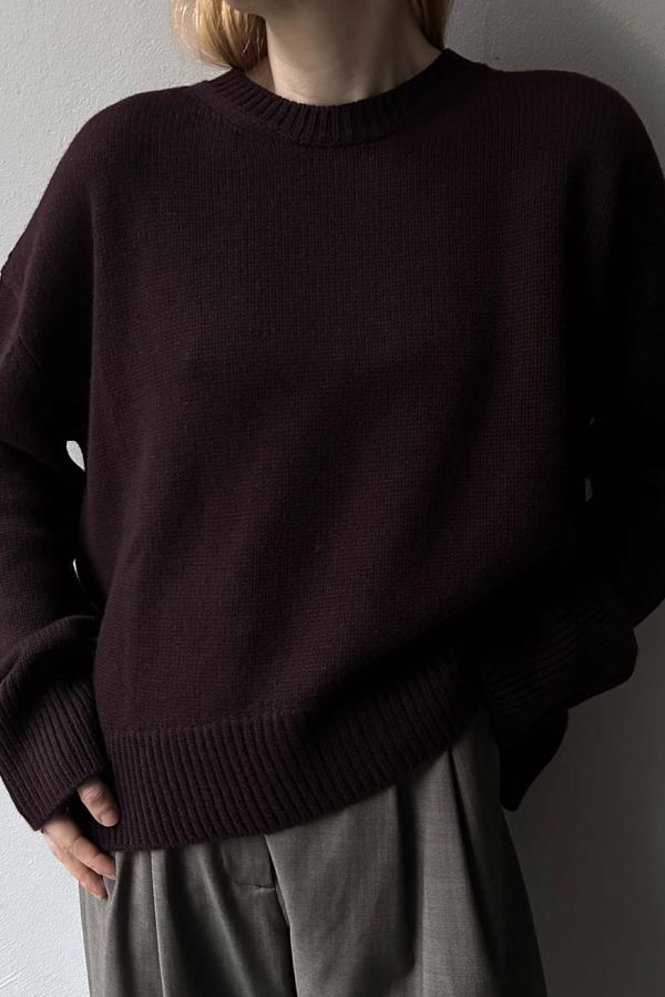 Carmen Knit - Cabernet